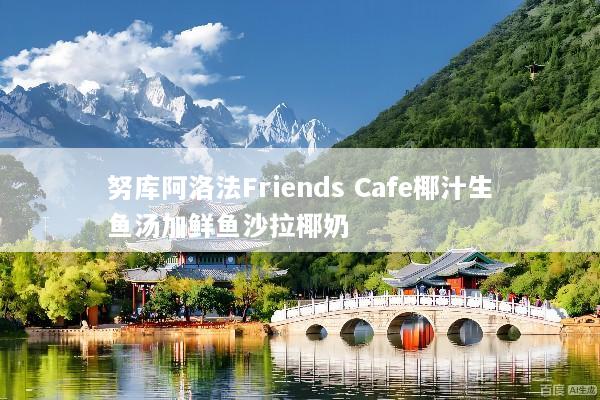 努库阿洛法Friends Cafe椰汁生鱼汤加鲜鱼沙拉椰奶