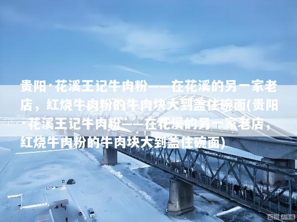 贵阳·花溪王记牛肉粉——在花溪的另一家老店，红烧牛肉粉的牛肉块大到盖住碗面(贵阳·花溪王记牛肉粉——在花溪的另一家老店，红烧牛肉粉的牛肉块大到盖住碗面)