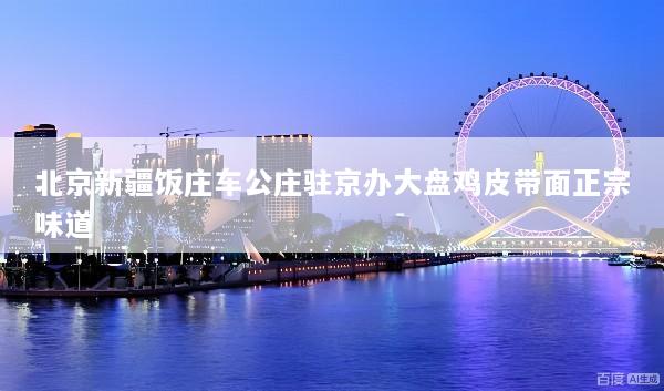 北京新疆饭庄车公庄驻京办大盘鸡皮带面正宗味道